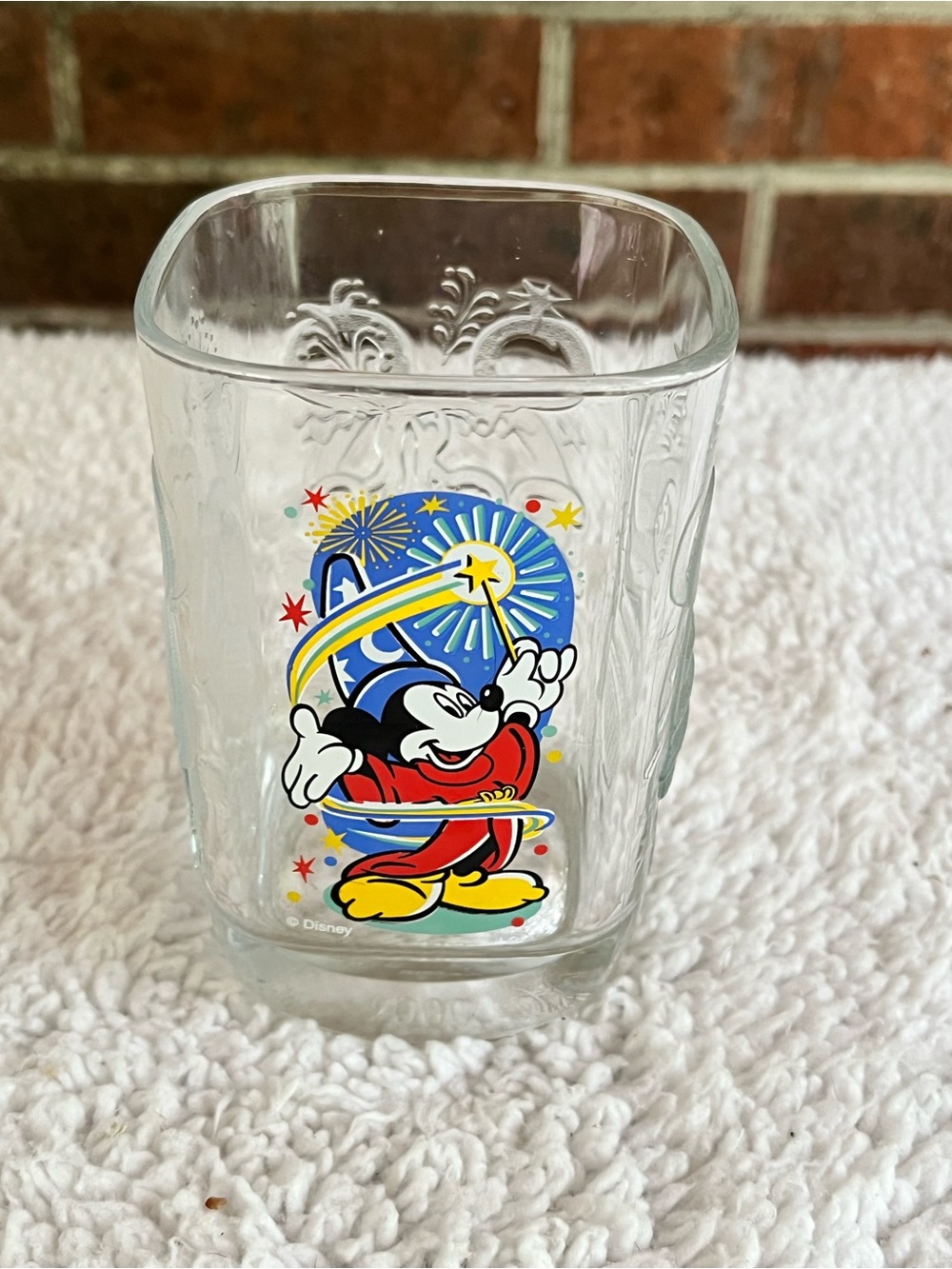 Walt Disney World 2000 Celebration McDonalds Mickey Mouse Commemorative Glass - Picture 10 of 13